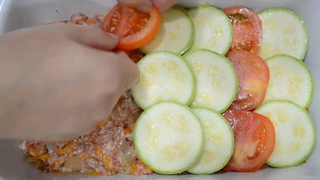 Запеканка с Фаршем и кабачками.Готовлю Только Так!Casserole with minced Meat and zucchini