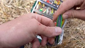 Щука и Окунь весной в апреле. Ловля щуки и окуней на воблера.Весенний хищник.