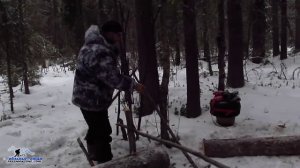 БУШКРАФТ ШАЛАШ. КАК ПОСТРОИТЬ ШАЛАШ В ЛЕСУ ВООБЩЕ НЕ ИСПОЛЬЗУЯ ВЕРЕВОК. Выживание и ЧС.