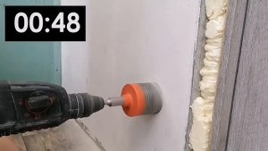 Штробление для подрозетника