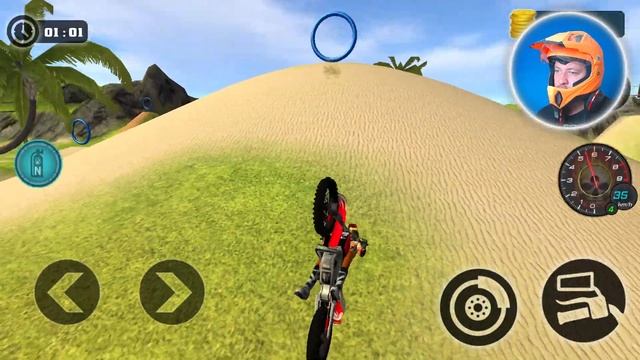 Motocross Beach Bike Stunt Racing Game - #7 Motor Racer Game - Android Gameplay