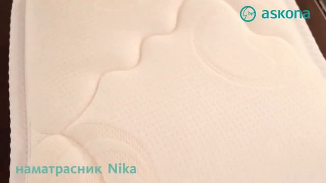 Обзор наматрасника Аскона Nika смотреть онлайн