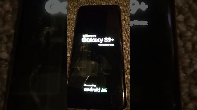 Samsung Galaxy S9+ Startup & Shutdown