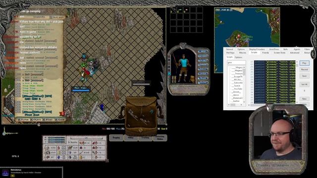 Learn JavaScript, RazorScript or BOTH while we pew UO - Ultima Online Outlands Razor Scripts LIVE