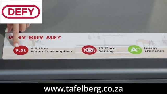 Defy 15 Place Inox Dishwasher with Cornerwash Technology - with DJ Shelly смотреть онлайн