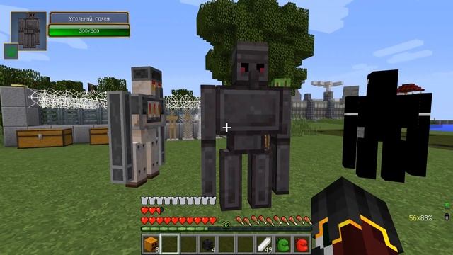 100 НОВЫХ ГОЛЕМОВ ЗАЩИЩАЮТ МОЮ БАЗУ В МАЙНКРАФТ 100% ТРОЛЛИНГ ЛОВУШКА MINECRAFT АЛЕКСБОЙ