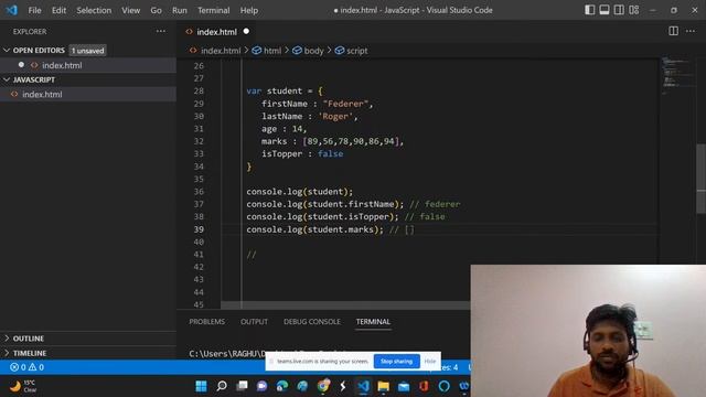 JavaScript : Object
