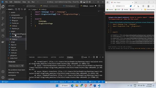 Build A Blog Website | React JS, Strapi CMS, Tailwind CSS | Part 7: Blog Content