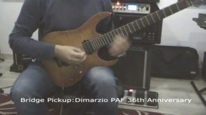 Dimarzio PAF 36th Anniversary ( Sound Test)