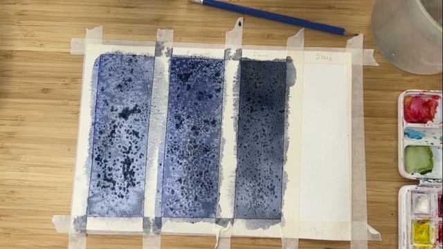 Соль и АКВАРЕЛЬ | КОГДА СОЛИТЬ ? | Применение соли в акварели смотреть онлайн