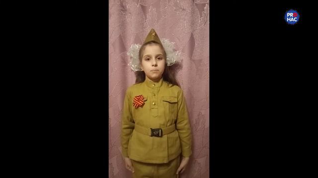 #однанавсехпобеда  - Настя Солонникова, 1А класс «МАОУ СОШ №46 г. Челябинска»