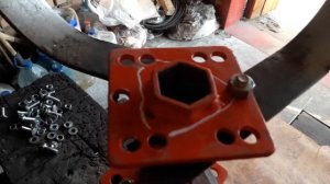 Сборка фрезы на три ножа