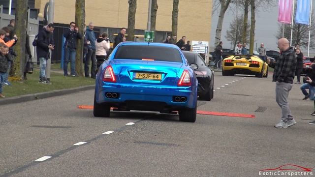 CRAZY LOUD Maserati Quattroporte w/ Custom Straight Pipes - Brutal Revs & Accelerations ! смотреть онлайн