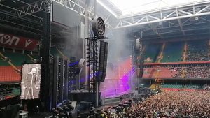 Rammstein live in Cardiff - Deutschland (Remix by Richard Kruspe) HD