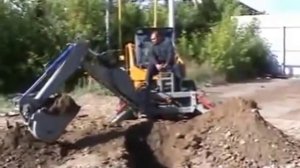 ХИТ MIX Навесной экскаватор на минипогрузчик типа Bobcat