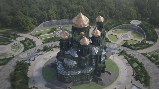 Песня к открытию главного военного храма в парке "Патриот" смотреть онлайн