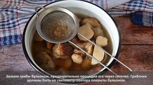 Маринованные боровички