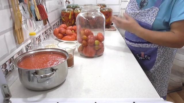 Помидоры *ОСТРЯЧКИ* Холодным посолом, сделала раз - Готовлю каждый год