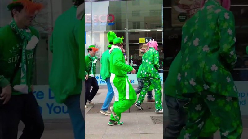 ИрландияДублин/День святого Патрика #shorts #17march #stpatricksday #dublin #dublinireland