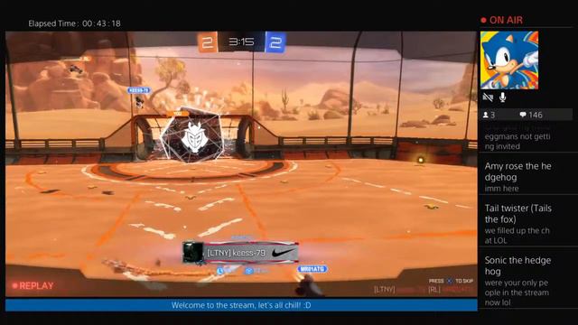 RL stream come hang out. :D  Rocket League