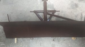 #Отвал на #минитрактор #Уралец