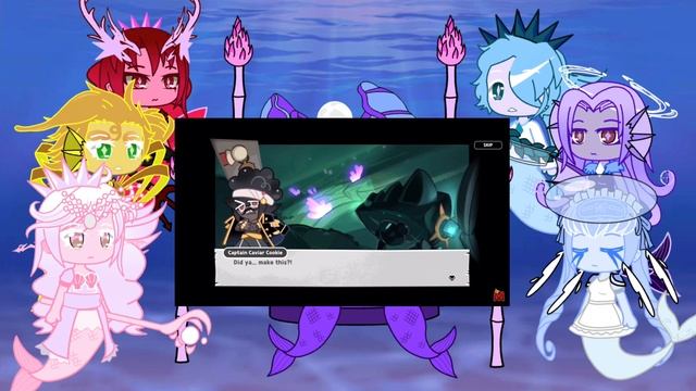 Cookie Run: Kingdom A Mermaids Tale Reacts To White Pearl Cookie 2/? смотреть онлайн