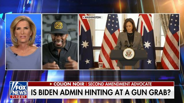 Kamala Harris called out for hinting at gun grab