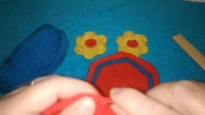 Тапочки крючком на войлочной подошве  ч.1