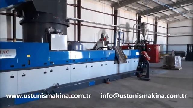 Экструдер с компактором CRTA 150 EXTRUDER HDPE 800 KG H 8 (800)600-12-74 смотреть онлайн