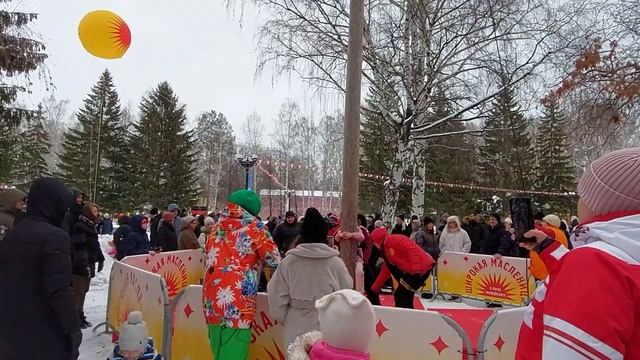 ПРОВОЖАЕМ МАСЛЕНИЦУ В ПАРКЕ МАЯКОВСКОГО