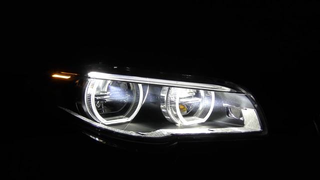 BMW f10　Adaptive LED Headlight смотреть онлайн