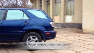 Обзор Лексус RX300 I синий рестайлинг 2001 г.в.
