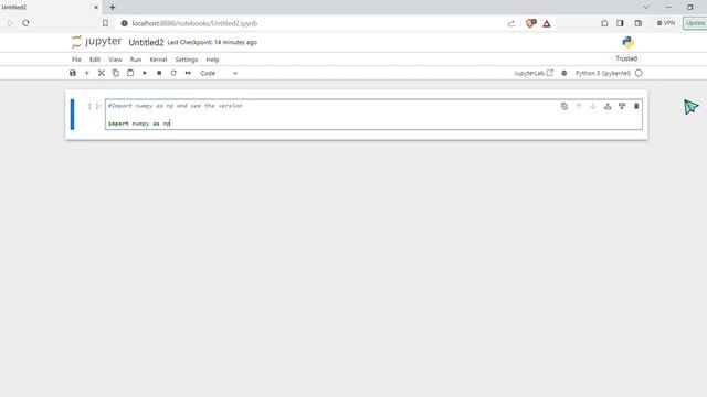 1. Import numpy as np and see the version | numpy practice question