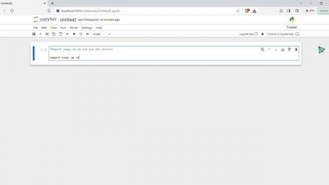 1. Import numpy as np and see the version | numpy practice question