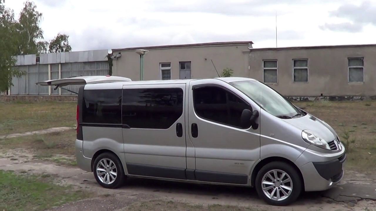 Ищете машину для СЕМЕЙНЫХ ПУТЕШЕСТВИЙ? подумайте о  Renault Trafic Generation 2012