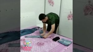 как компактно сложить джинсы!? отличный совет на заметку!!!