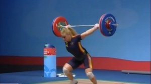 Weightlifting world championship 2009 75 kg Lidia Valentin
