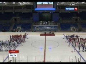 Открытие Всероссийского детского спортивно-оздоровительного центра в Сочи
