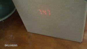 Digital LCD Voice Talking LED Projection Alarm Clock Temp Station