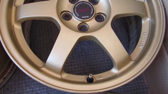 Легендарные Rays Volk Racing TE37 версия STI