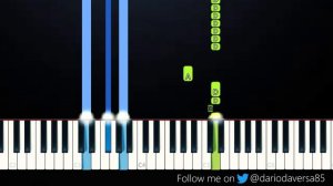 M.I.A. - Paper Planes (Piano Tutorial)