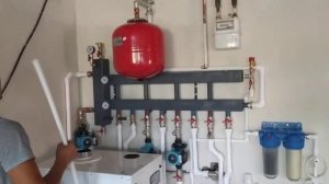 Обвязка котла Буран.