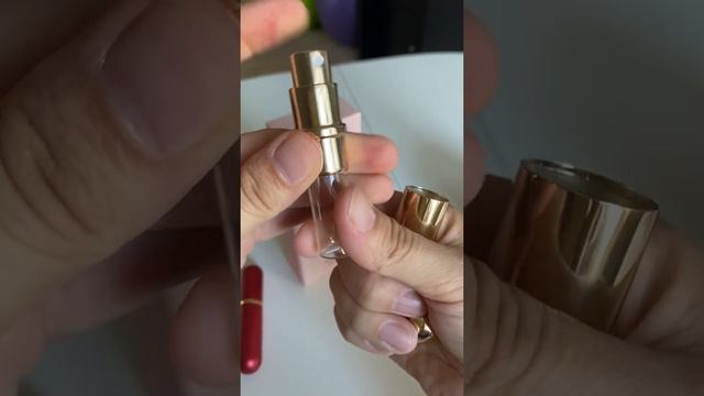 Распаковка аромата Narciso Rodriguez for her pink edition / делаем отливант / духи на распив