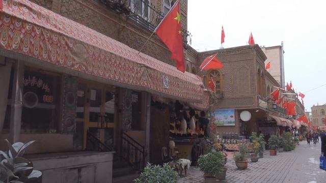 ዦ 29 ዣ Кашгар. Синьцзян. Торговля и развлечения смотреть онлайн