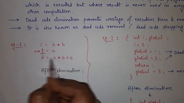 Dead Code Elimination in compiler design | dead code vs unreachable code in c programming смотреть онлайн