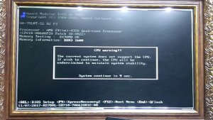 Процессор AMD FX 4350 на несовместимой плате Gigabyte GA 78LMT-S2