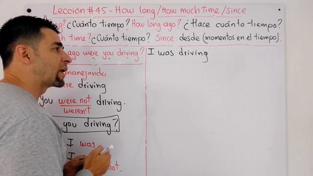Lección 45 - How long / How long ago / How much time / Since en pasado TO BE - Curso inglés GRATIS смотреть онлайн