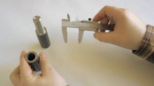 Измерение штангенциркулем ШЦ-1