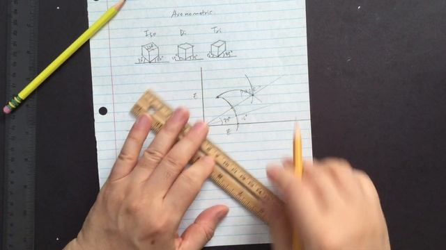 How to draw Axonometirc Drawing, Part 1 смотреть онлайн