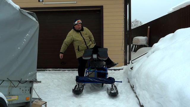 Рукавицы для мотбуксировщика Хаски! смотреть онлайн